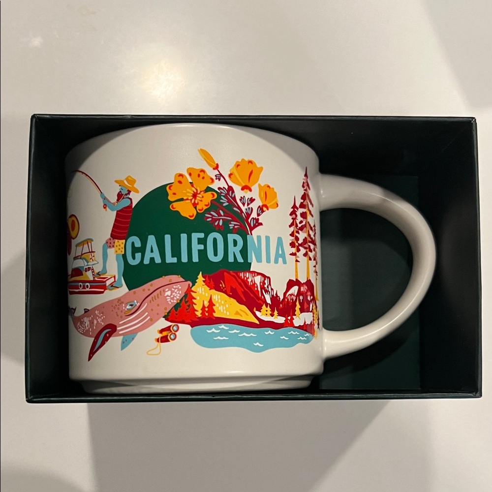 Starbucks California Discovery Series Ceramic Coffee Mug, 14 oz